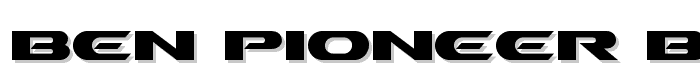 Ben Pioneer Bold font